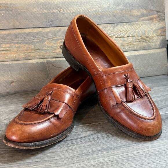 Allen Edmonds Newport Tassel Kiltie Loafer 10.5 D 86912 Classic Timeless main image 12